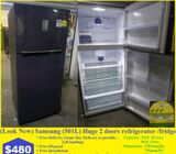 (Look New) Samsung (501L) Huge 2 doors refrigerator / fridge ($480 + Free Delivery & 2mths warranty)