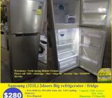 Samsung (321L) 2doors Big refrigerator / fridge ($280 + Free Delivery & 2mths wa