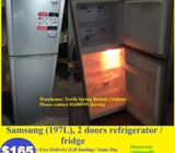 Samsung (197L), 2 doors refrigerator / fridge ($165 + Free Delivery & 2mths warranty)