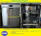 Electrolux UltimateCare 300 Dishwasher ($350 + Free Delivery & 2mths warranty)