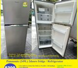 Panasonic (249L) 2doors fridge / Refrigerator ($200 + Free Delivery and 2mths warranty)