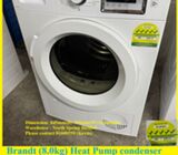 Brandt (8.0kg) Heat Pump condenser Dryer ($499 + Free Delivery and 2mths warranty)